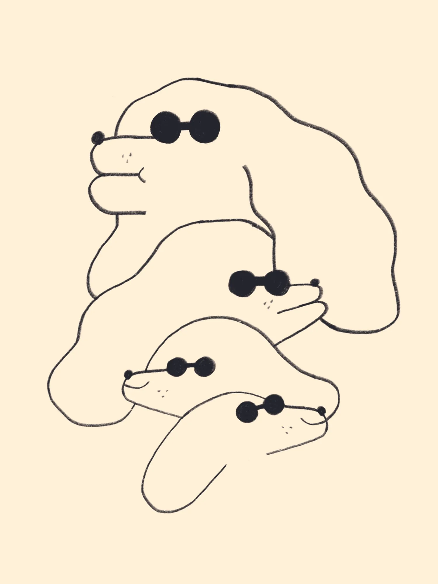 SLOWDOWN STUDIOミニブランケット Dawgs スローダウンスタジオ